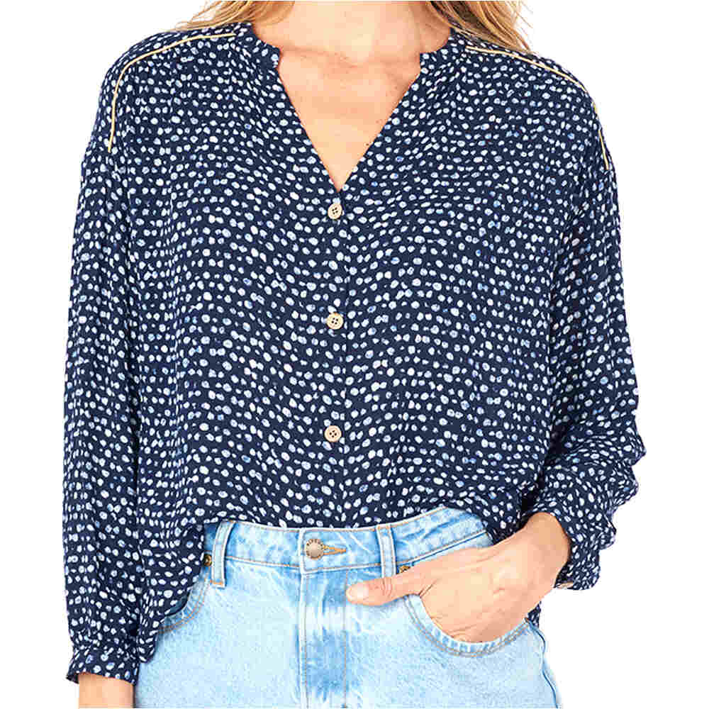 Rip Curl camisa manga larga mujer Rip Curl BRINDISI ML SHIRT vista detalle Rip Curl camisa manga larga mujer Rip Curl BRINDISI ML SHIRT vista detalle
