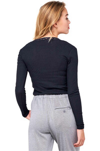 Rip Curl camiseta manga larga mujer Rip Curl BELLO V TEE  RIB ML vista trasera Rip Curl camiseta manga larga mujer Rip Curl BELLO V TEE  RIB ML vista trasera