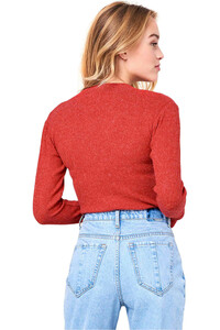 Rip Curl camiseta manga larga mujer Rip Curl COSY LS CREW TEE vista trasera Rip Curl camiseta manga larga mujer Rip Curl COSY LS CREW TEE vista trasera