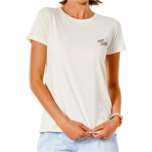 RIP CURL PARADISE CALLING TEE blanco