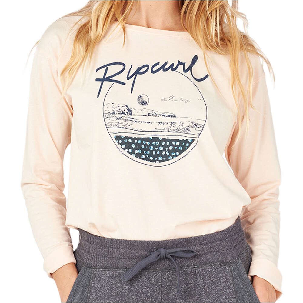 Rip Curl camiseta manga larga mujer Rip Curl ORGANIC LS TEE DRIFT 03 Rip Curl camiseta manga larga mujer Rip Curl ORGANIC LS TEE DRIFT 03