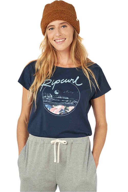 RIP CURL ORGANIC SS TEE DRIFT azul