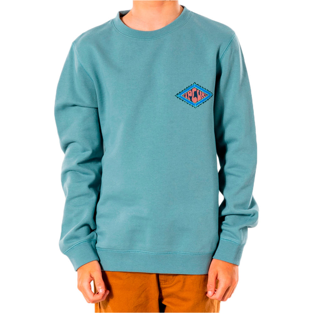 Rip Curl sudadera niño Rip Curl SWC DIAMOND CREW-BOY vista detalle Rip Curl sudadera niño Rip Curl SWC DIAMOND CREW-BOY vista detalle