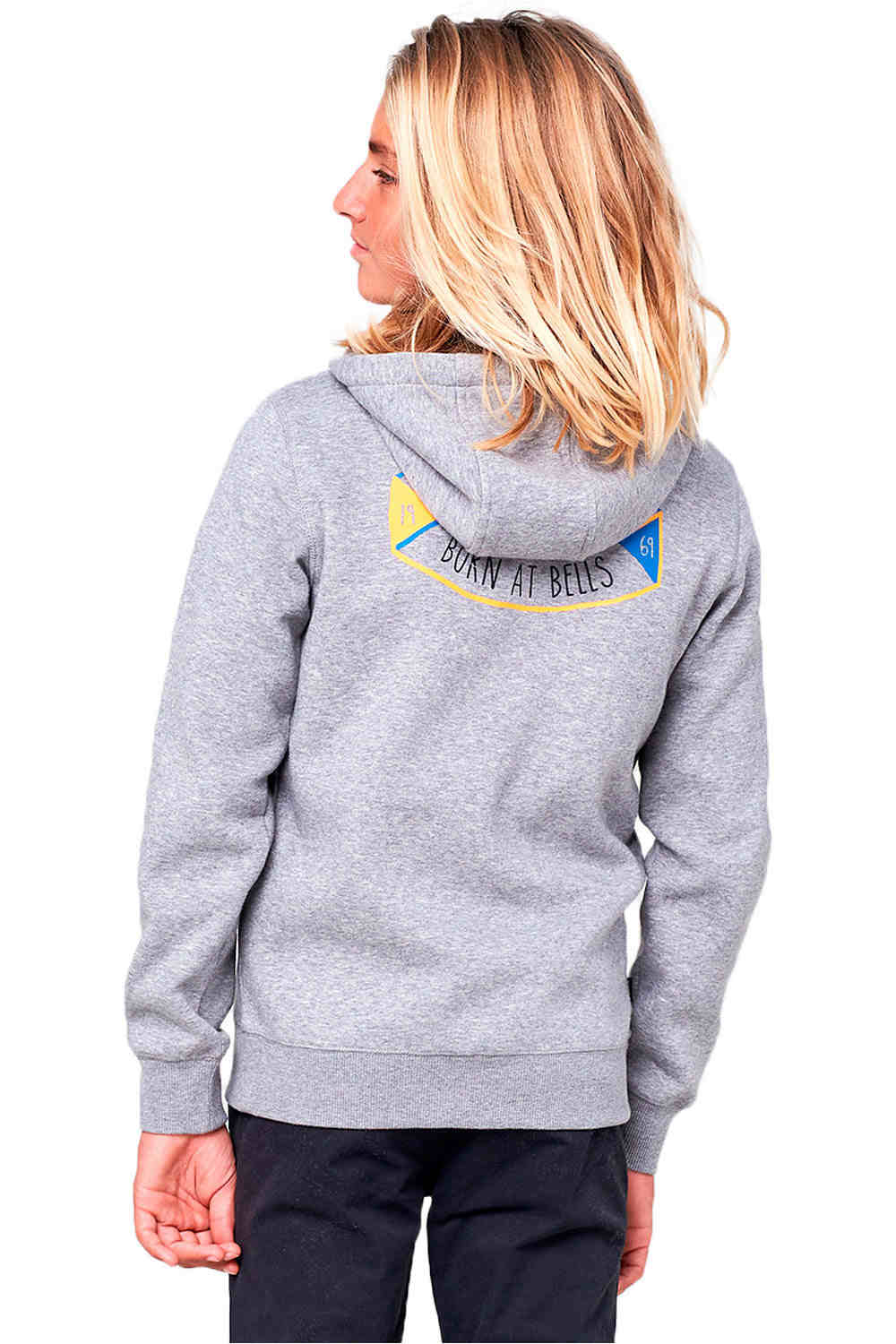 Rip Curl sudadera niño Rip Curl D'AMS ZIPHOOD FLEECE vista trasera Rip Curl sudadera niño Rip Curl D'AMS ZIPHOOD FLEECE vista trasera