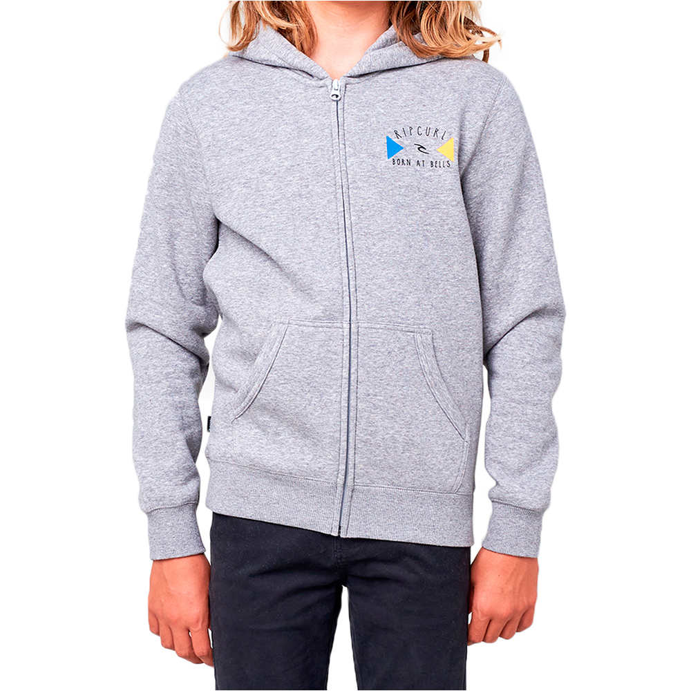 Rip Curl sudadera niño Rip Curl D'AMS ZIPHOOD FLEECE vista detalle Rip Curl sudadera niño Rip Curl D'AMS ZIPHOOD FLEECE vista detalle