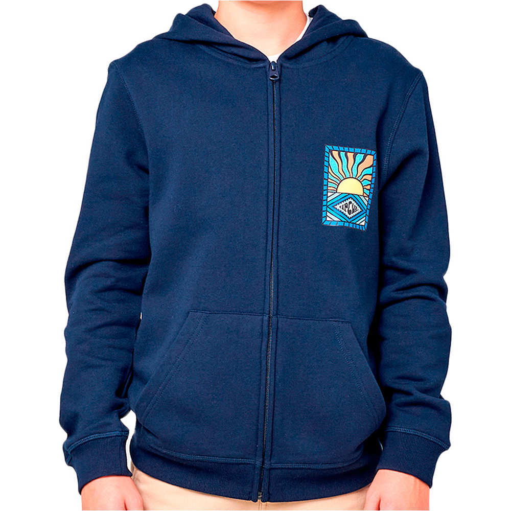 Rip Curl sudadera niño Rip Curl SWC HAZED Z/H FLEECE vista detalle Rip Curl sudadera niño Rip Curl SWC HAZED Z/H FLEECE vista detalle