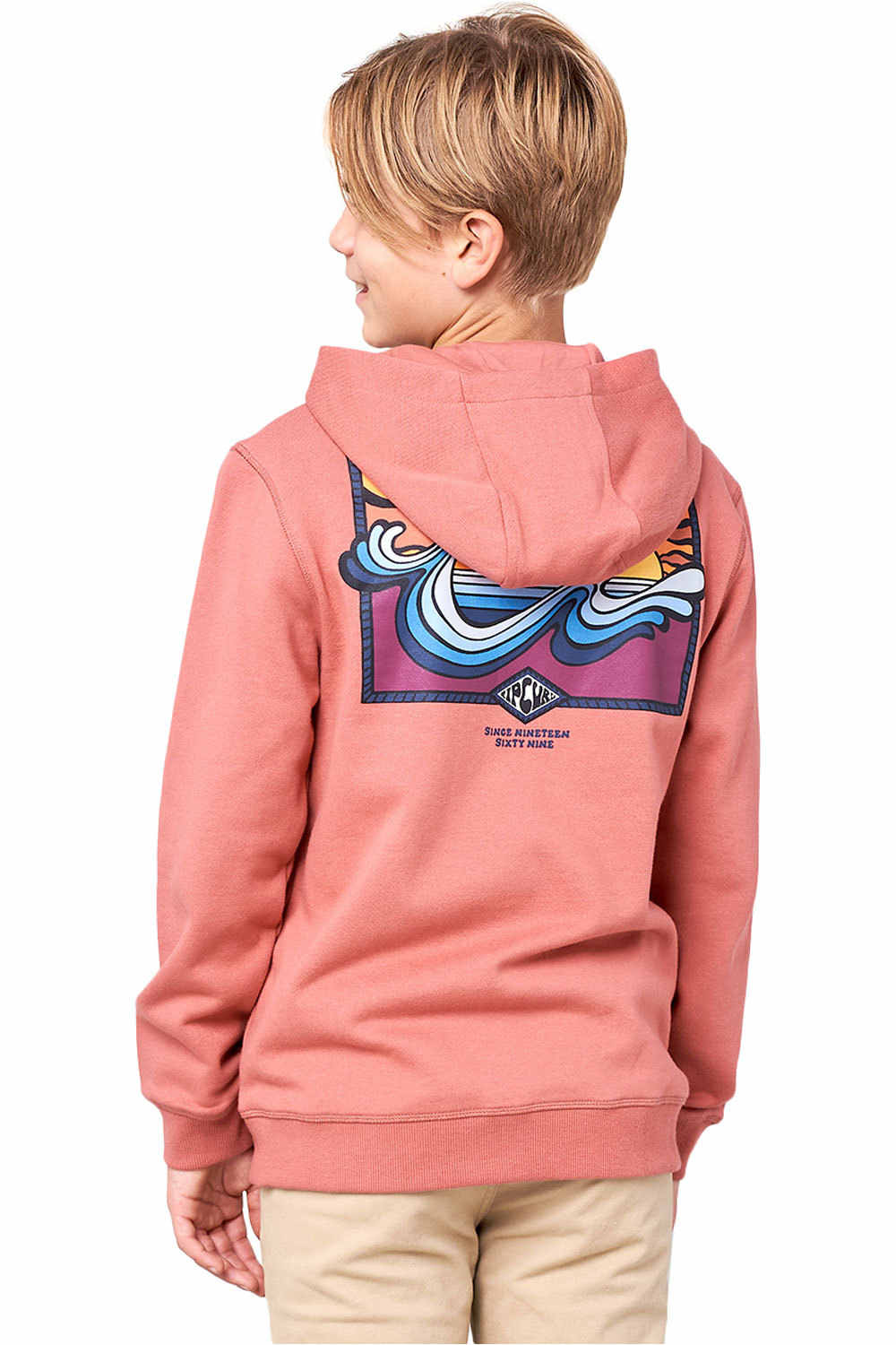 Rip Curl sudadera niño Rip Curl SWC HAZED Z/H FLEECE vista trasera Rip Curl sudadera niño Rip Curl SWC HAZED Z/H FLEECE vista trasera