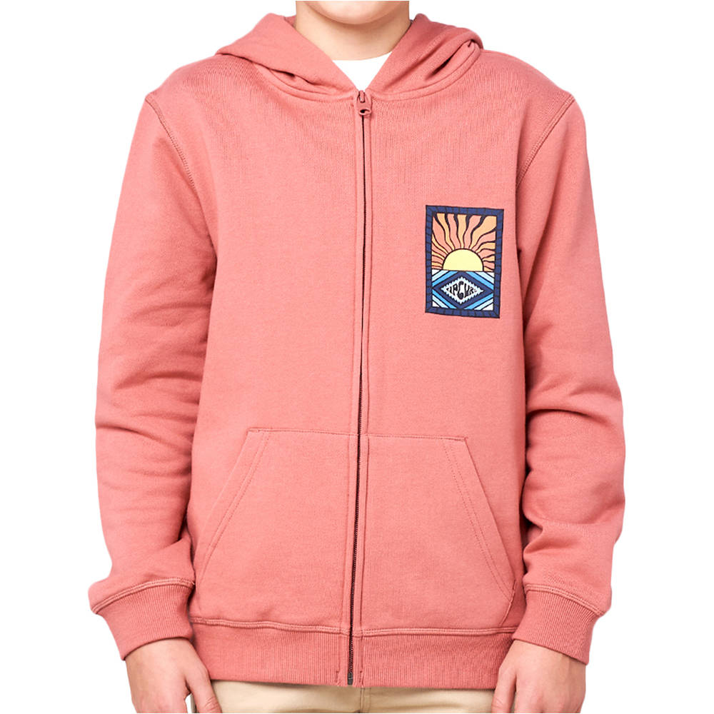 Rip Curl sudadera niño Rip Curl SWC HAZED Z/H FLEECE vista detalle Rip Curl sudadera niño Rip Curl SWC HAZED Z/H FLEECE vista detalle