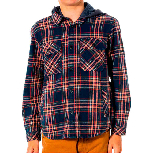 RIP CURL RANCHERO FLANNEL SHIRT-BY azul