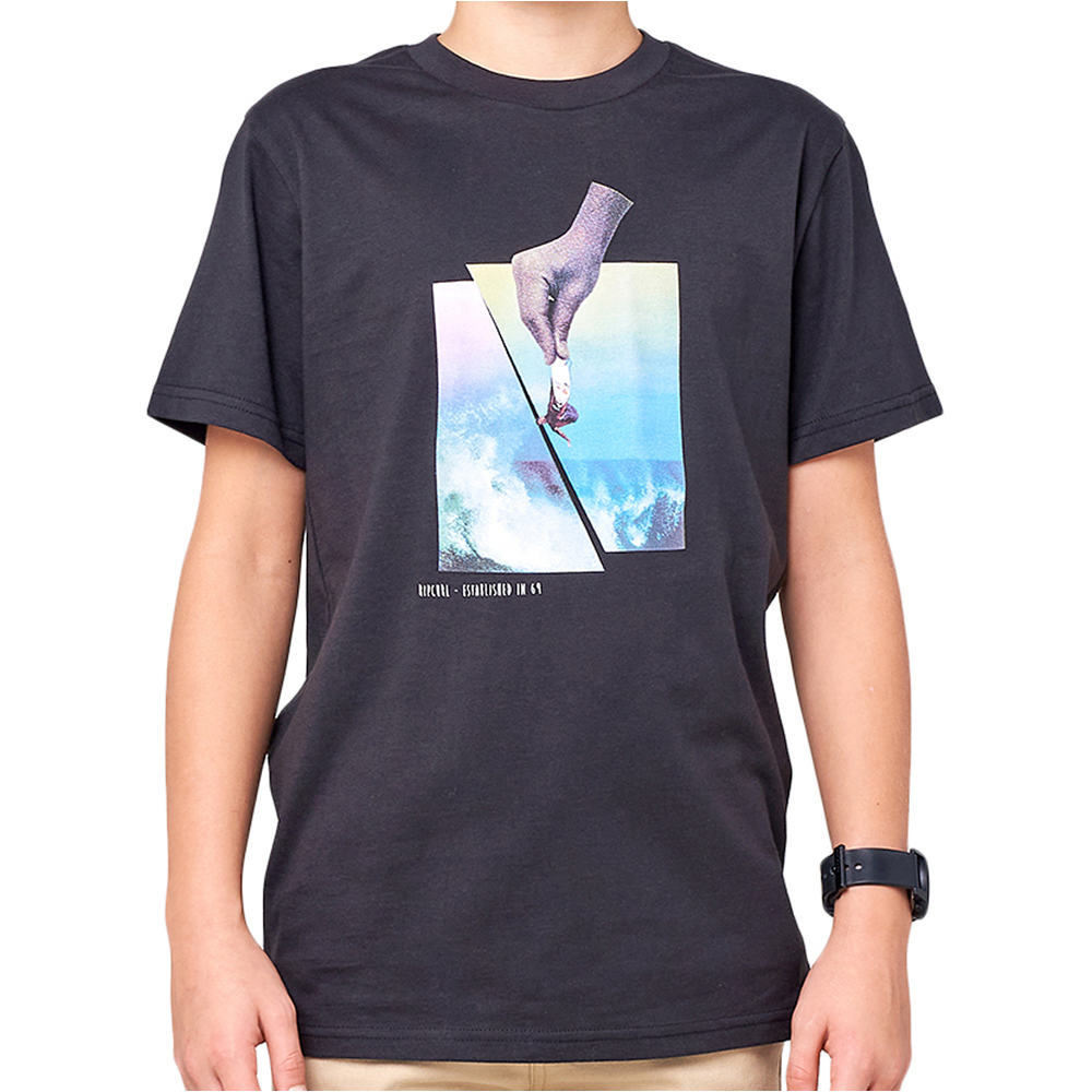 Rip Curl camiseta manga corta niño Rip Curl GD/BD TEE vista detalle Rip Curl camiseta manga corta niño Rip Curl GD/BD TEE vista detalle