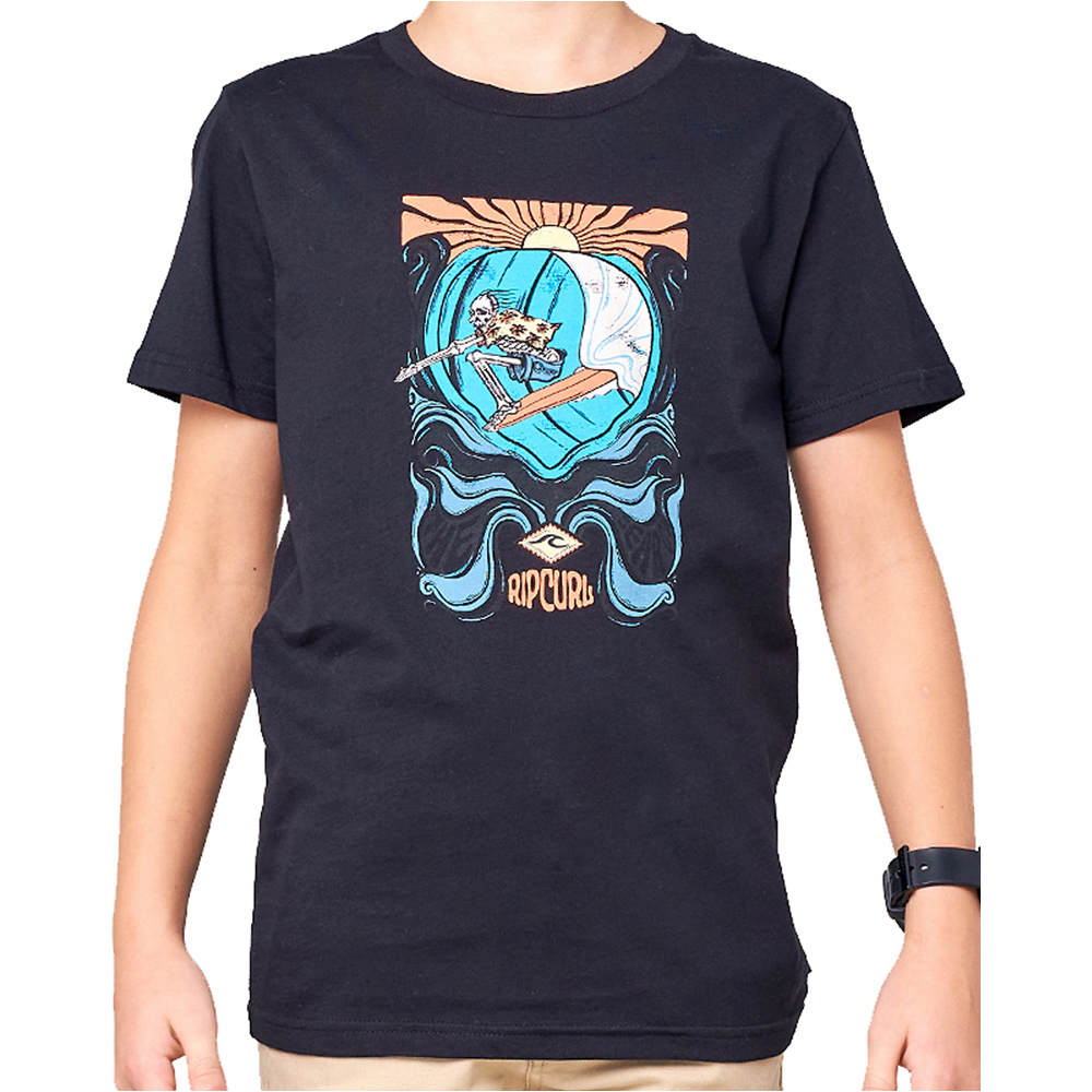 Rip Curl camiseta manga corta niño Rip Curl PSYCH SHRED TEE vista detalle Rip Curl camiseta manga corta niño Rip Curl PSYCH SHRED TEE vista detalle