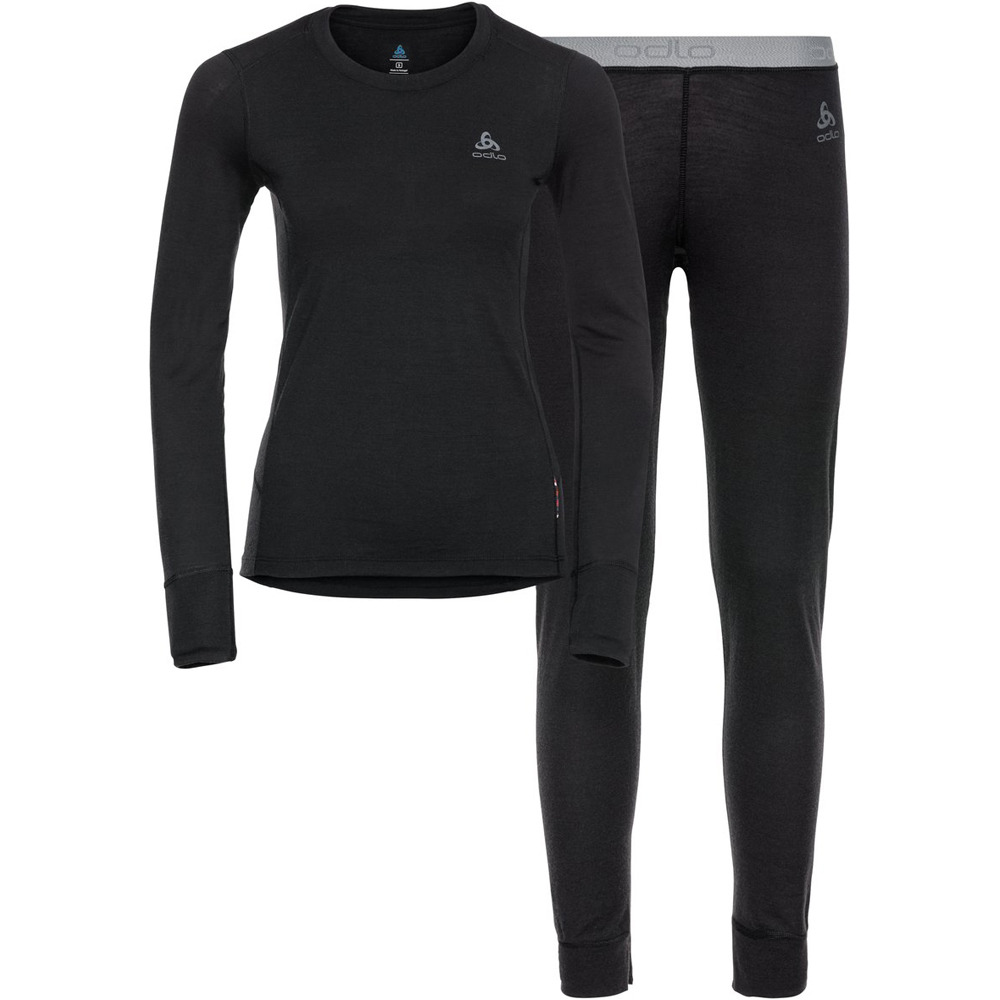 Odlo camiseta térmica manga larga mujer Odlo Set long MERINO 200 06 Odlo camiseta térmica manga larga mujer Odlo Set long MERINO 200 06