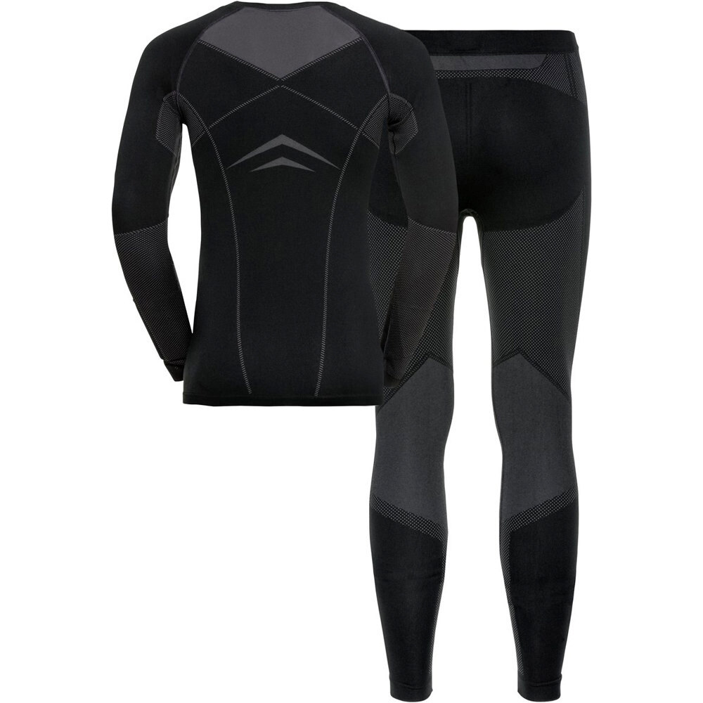 Odlo camiseta térmica manga larga hombre Odlo Set long FUNDAMENTALS PERFORMANCE LIGHT vista trasera Odlo camiseta térmica manga larga hombre Odlo Set long FUNDAMENTALS PERFORMANCE LIGHT vista trasera