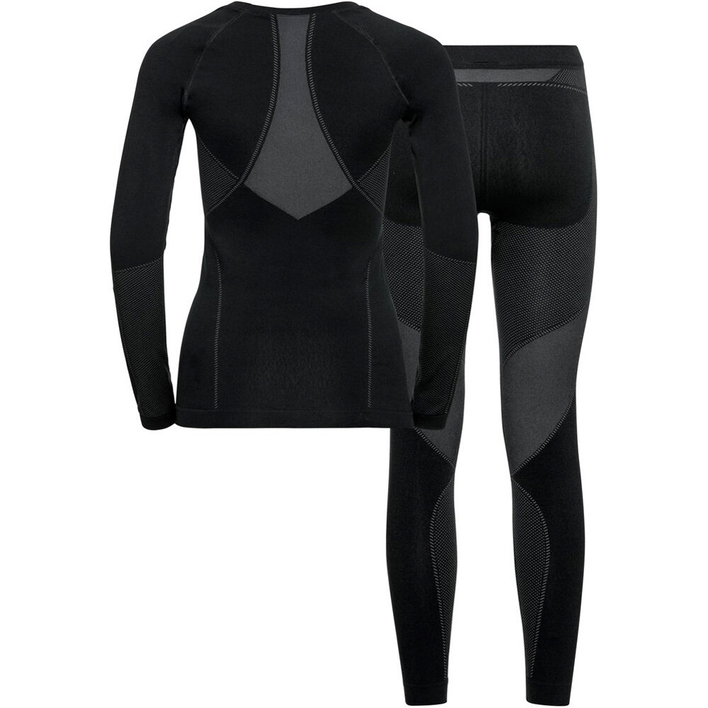 Odlo camiseta térmica manga larga mujer Odlo Set long FUNDAMENTALS PERFORMANCE WARM vista trasera Odlo camiseta térmica manga larga mujer Odlo Set long FUNDAMENTALS PERFORMANCE WARM vista trasera