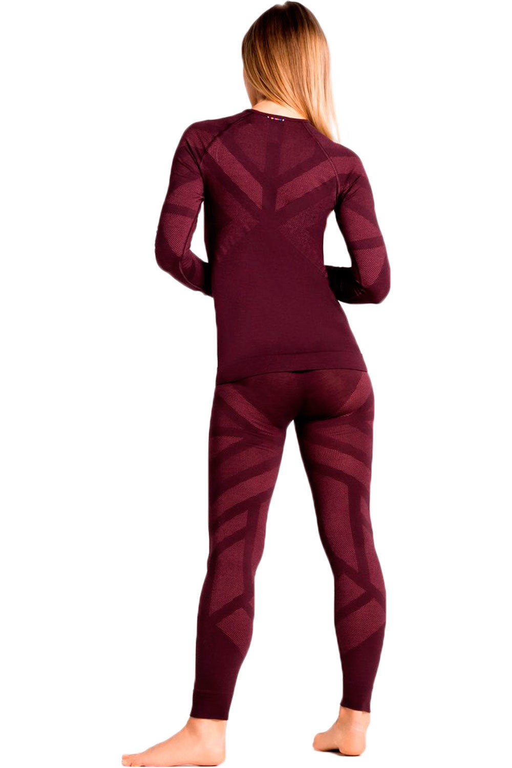Odlo pantalón térmico mujer Odlo BL Bottom long KINSHIP WARM vista trasera Odlo pantalón térmico mujer Odlo BL Bottom long KINSHIP WARM vista trasera