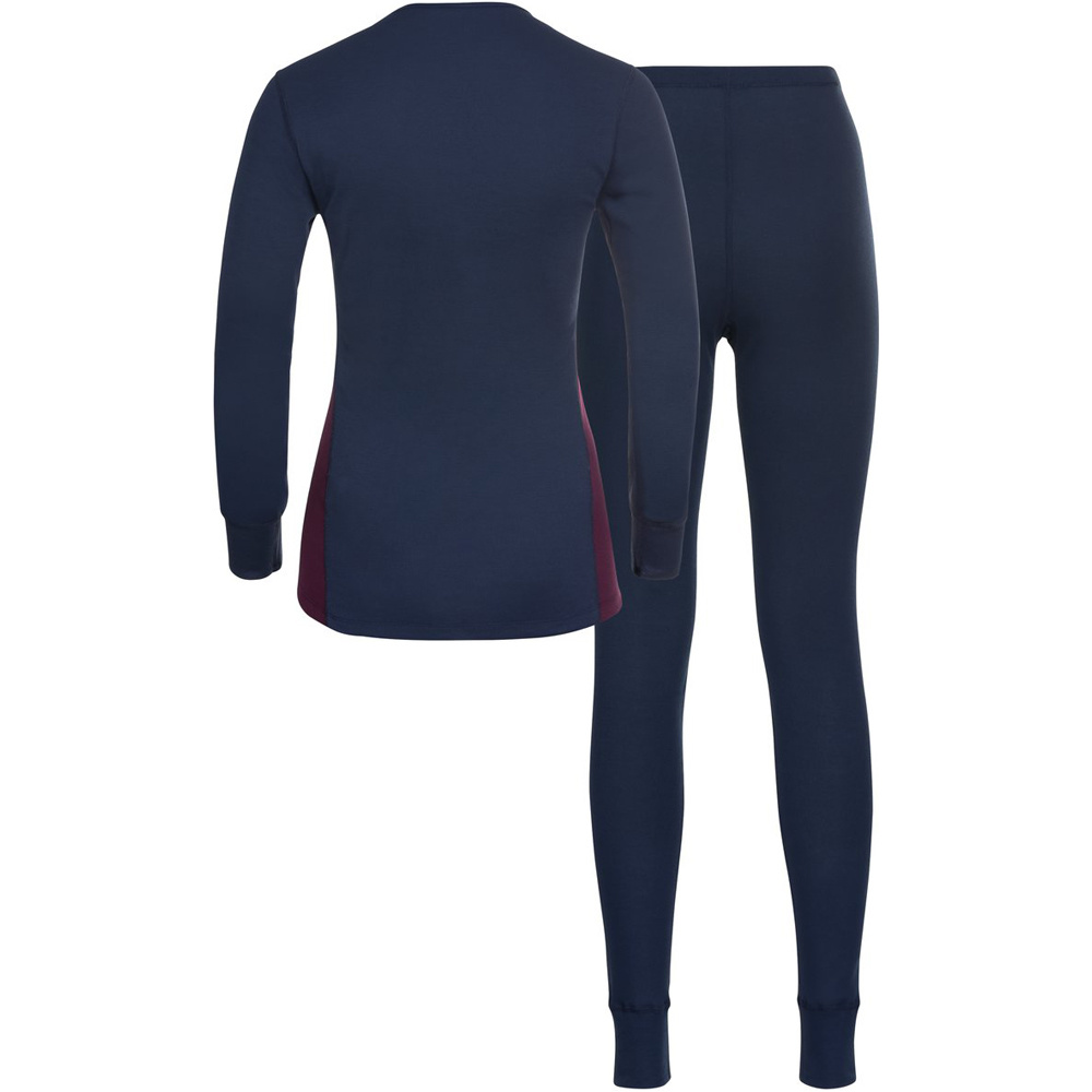 Odlo camiseta térmica manga larga mujer Odlo Set ACTIVE WARM ECO Special Set vista trasera Odlo camiseta térmica manga larga mujer Odlo Set ACTIVE WARM ECO Special Set vista trasera
