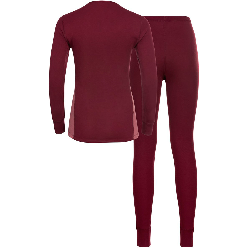 Odlo camiseta térmica manga larga mujer Odlo Set ACTIVE WARM ECO Special Set vista trasera Odlo camiseta térmica manga larga mujer Odlo Set ACTIVE WARM ECO Special Set vista trasera