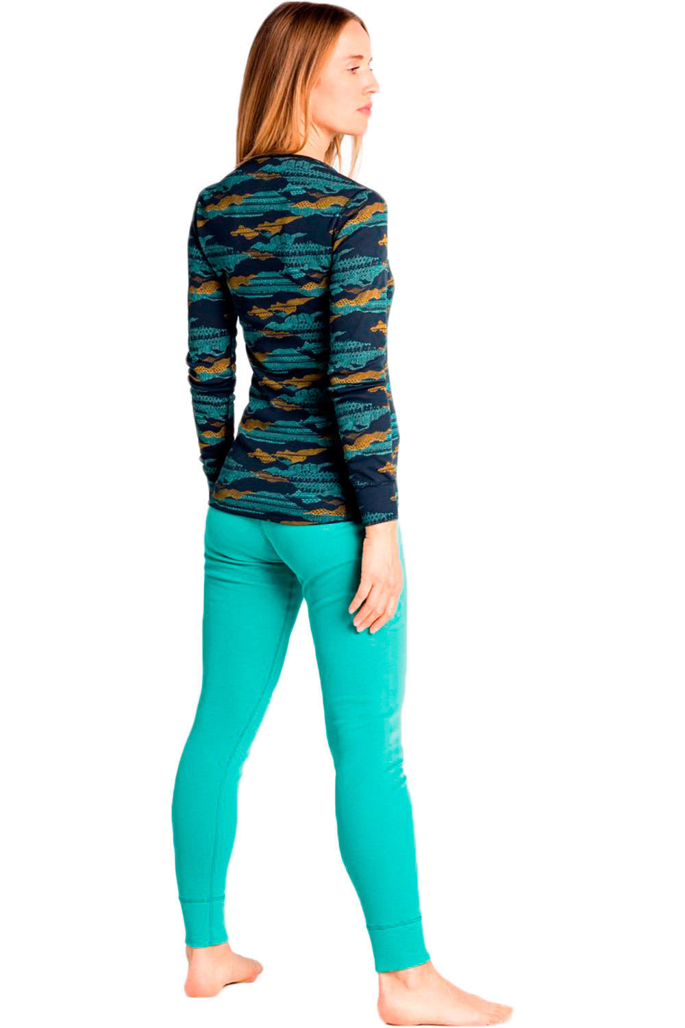 Odlo camiseta térmica manga larga mujer Odlo Set long ACTIVE WARM ECO Special Set Gra vista trasera Odlo camiseta térmica manga larga mujer Odlo Set long ACTIVE WARM ECO Special Set Gra vista trasera