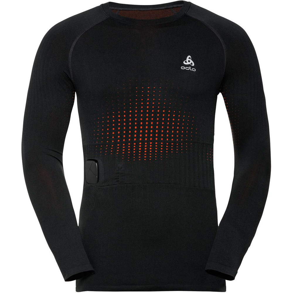 Odlo camiseta térmica manga larga hombre Odlo Shirt l/s crew neck I-THERMIC vista detalle Odlo camiseta térmica manga larga hombre Odlo Shirt l/s crew neck I-THERMIC vista detalle