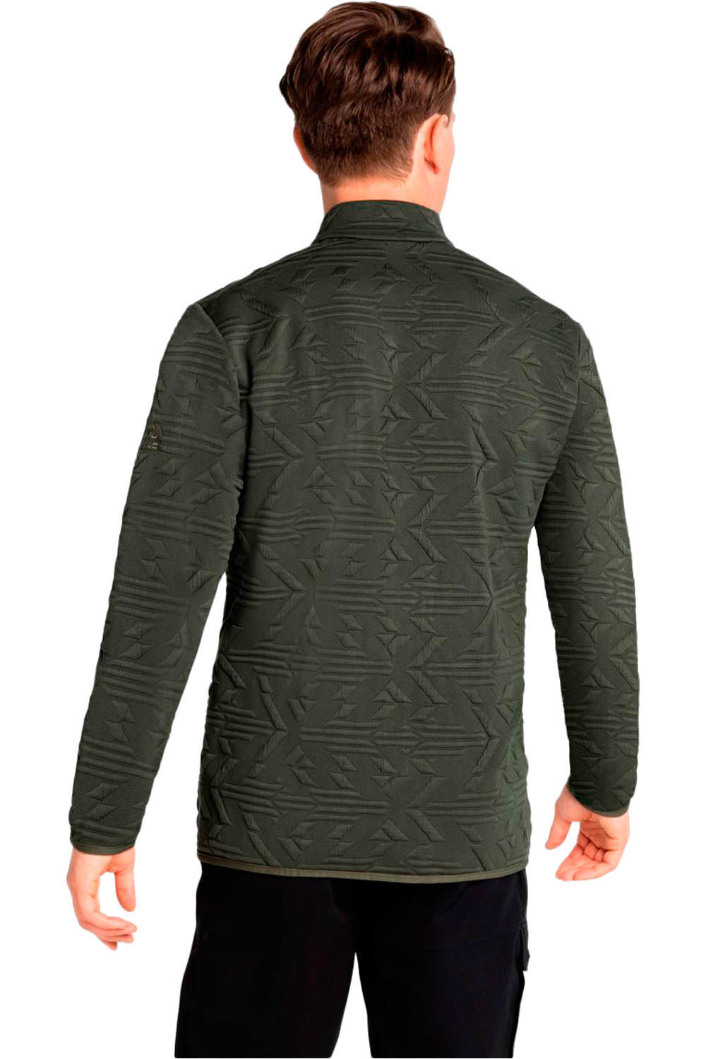 Odlo forro polar hombre Odlo Midlayer full zip CORVIGLIA KINSHIP vista trasera Odlo forro polar hombre Odlo Midlayer full zip CORVIGLIA KINSHIP vista trasera