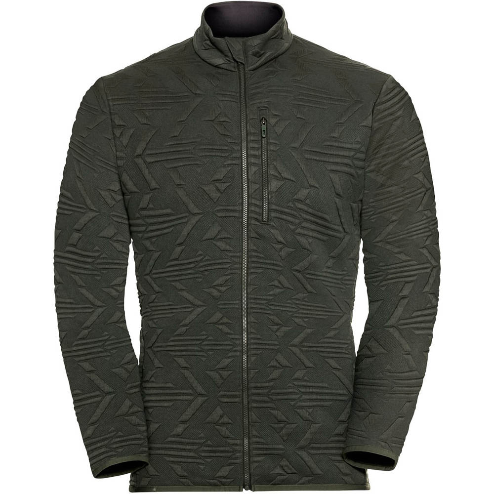 Odlo forro polar hombre Odlo Midlayer full zip CORVIGLIA KINSHIP vista detalle Odlo forro polar hombre Odlo Midlayer full zip CORVIGLIA KINSHIP vista detalle