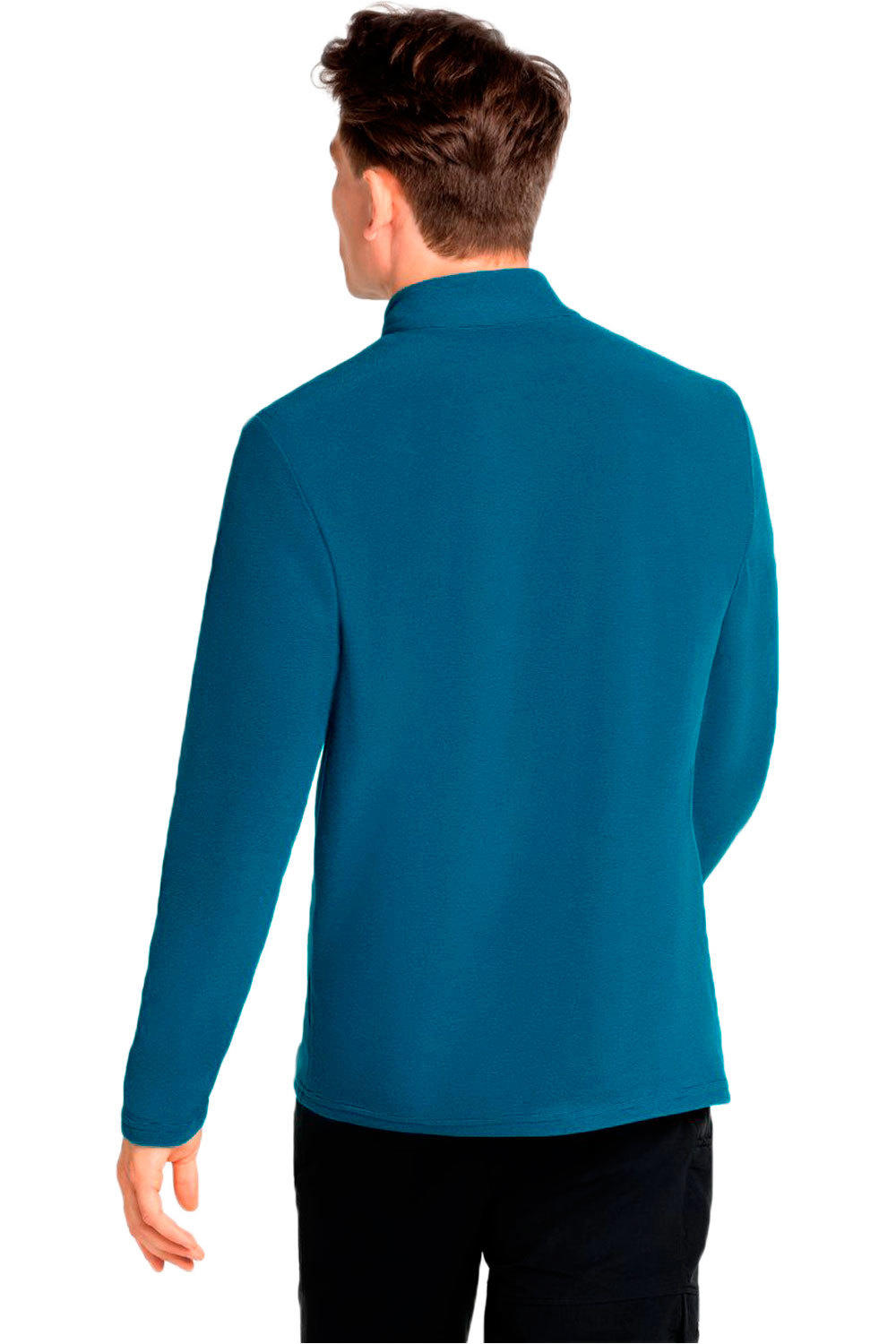 Odlo forro polar hombre Odlo Midlayer 1/2 zip ROY AZ vista trasera Odlo forro polar hombre Odlo Midlayer 1/2 zip ROY AZ vista trasera
