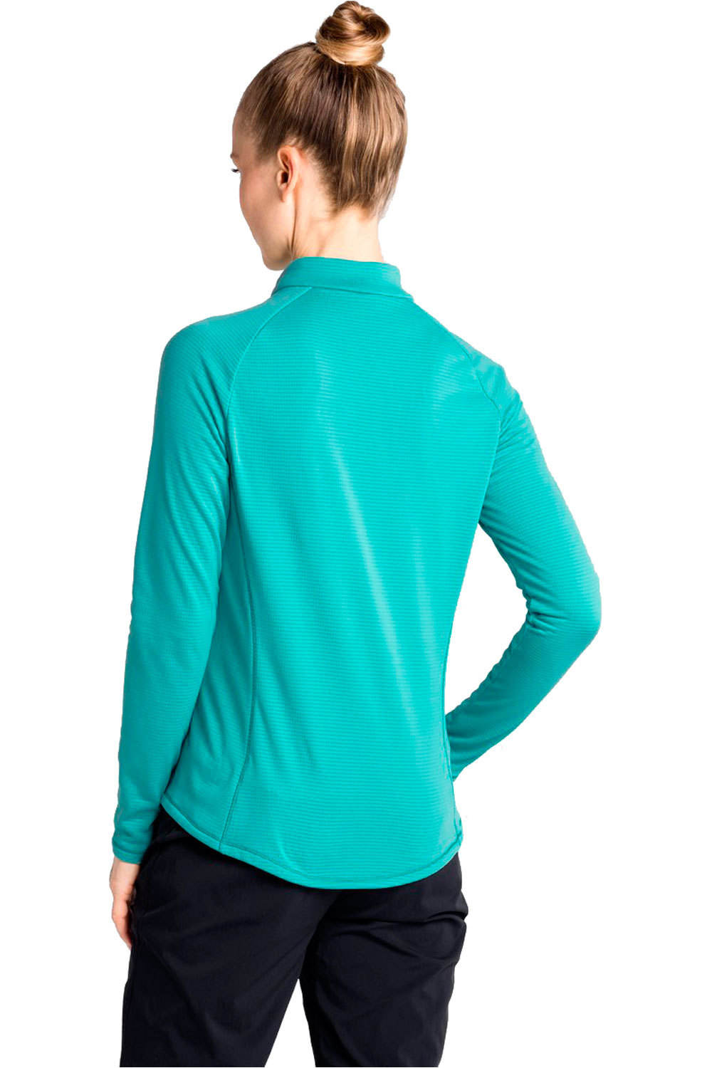 Odlo forro polar mujer Odlo Midlayer full zip FLI LIGHT vista trasera Odlo forro polar mujer Odlo Midlayer full zip FLI LIGHT vista trasera