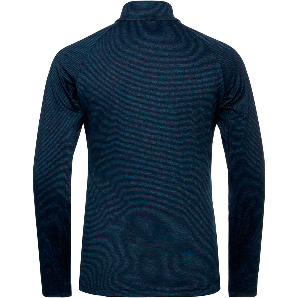 Odlo forro polar mujer Odlo Midlayer 1/2 zip SESVENNA vista trasera Odlo forro polar mujer Odlo Midlayer 1/2 zip SESVENNA vista trasera