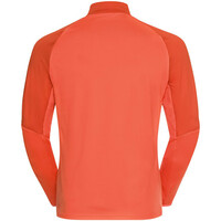 Odlo forro polar hombre Odlo Midlayer full zip SESVENNA SL vista trasera Odlo forro polar hombre Odlo Midlayer full zip SESVENNA SL vista trasera