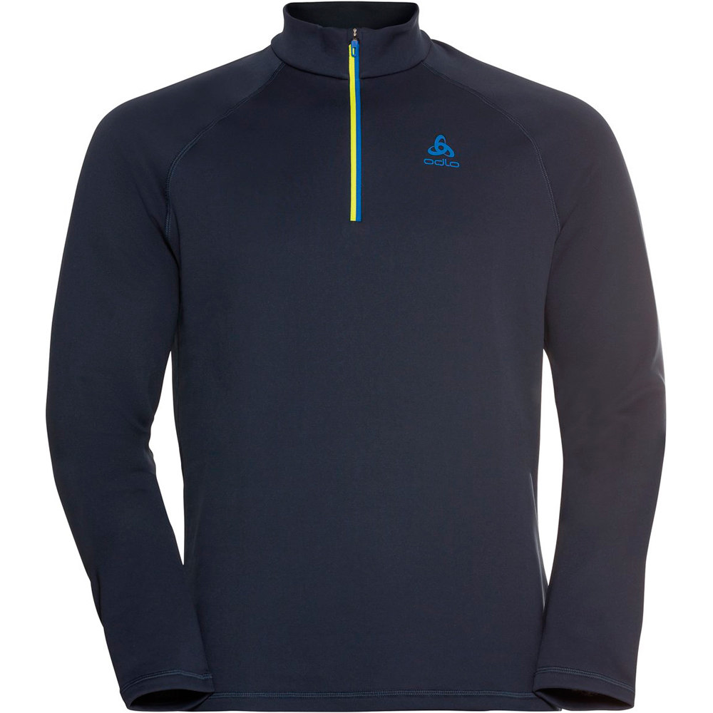 Odlo forro polar hombre Odlo Midlayer 1/2 zip BESSO vista frontal Odlo forro polar hombre Odlo Midlayer 1/2 zip BESSO vista frontal