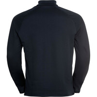 Odlo forro polar hombre Odlo Midlayer 1/2 zip BESSO vista trasera Odlo forro polar hombre Odlo Midlayer 1/2 zip BESSO vista trasera