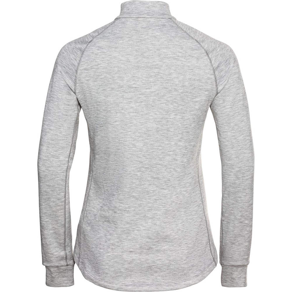 Odlo forro polar mujer Odlo Midlayer 1/2 zip BERRA vista trasera Odlo forro polar mujer Odlo Midlayer 1/2 zip BERRA vista trasera