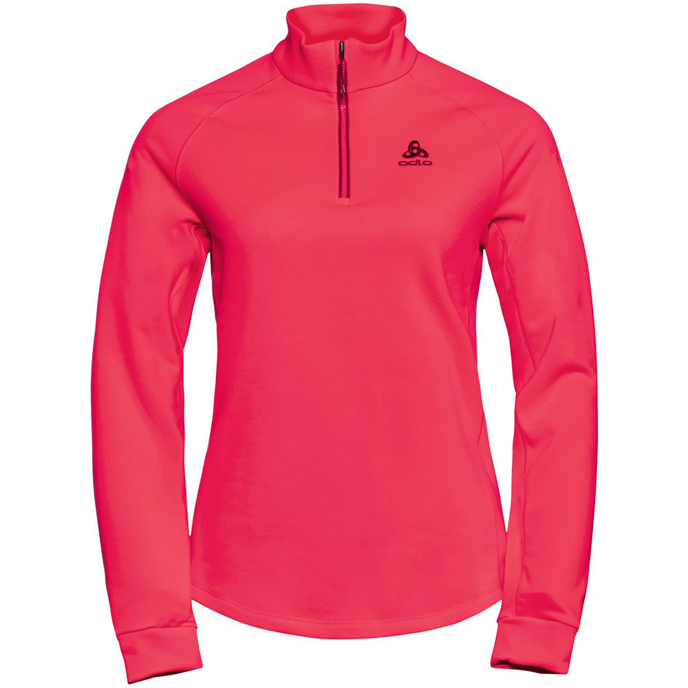Odlo forro polar mujer Odlo Midlayer 1/2 zip BERRA vista frontal Odlo forro polar mujer Odlo Midlayer 1/2 zip BERRA vista frontal