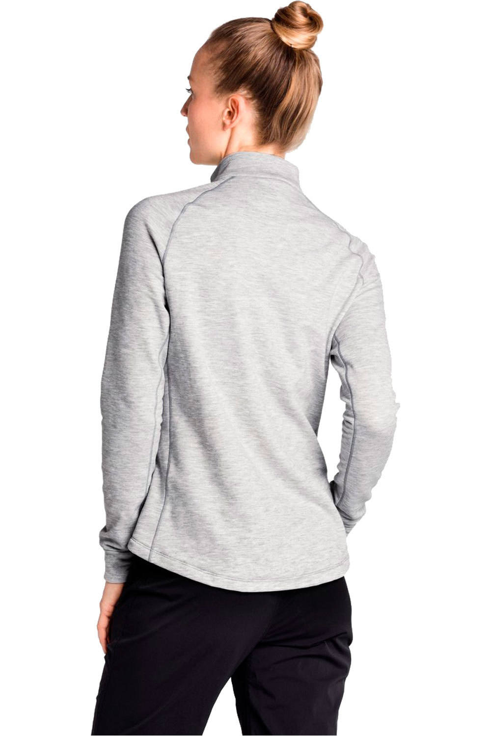 Odlo forro polar mujer Odlo Midlayer full zip BERRA vista trasera Odlo forro polar mujer Odlo Midlayer full zip BERRA vista trasera