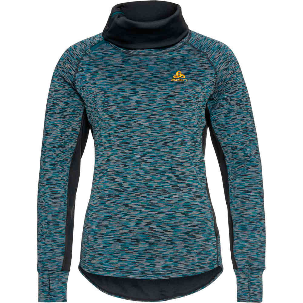 Odlo forro polar mujer Odlo Midlayer 1/2 zip BERRA SL AZNE vista frontal Odlo forro polar mujer Odlo Midlayer 1/2 zip BERRA SL AZNE vista frontal