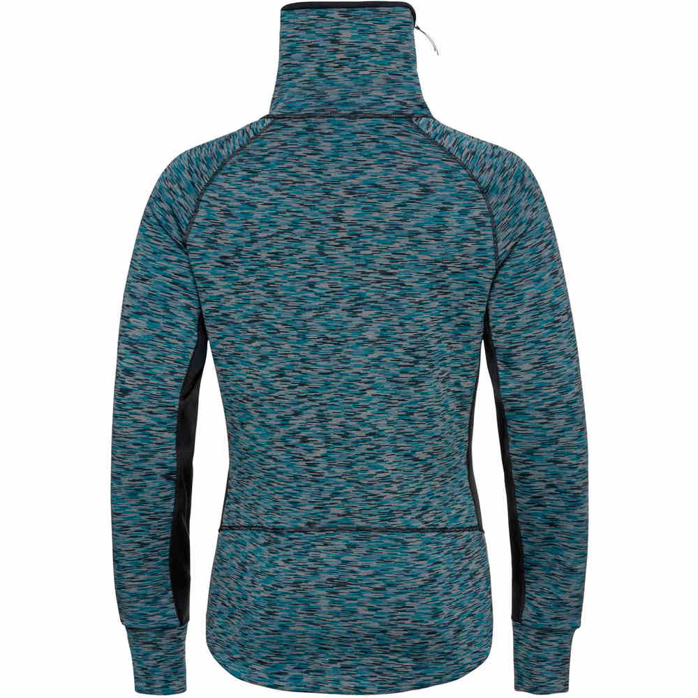 Odlo forro polar mujer Odlo Midlayer 1/2 zip BERRA SL AZNE vista trasera Odlo forro polar mujer Odlo Midlayer 1/2 zip BERRA SL AZNE vista trasera
