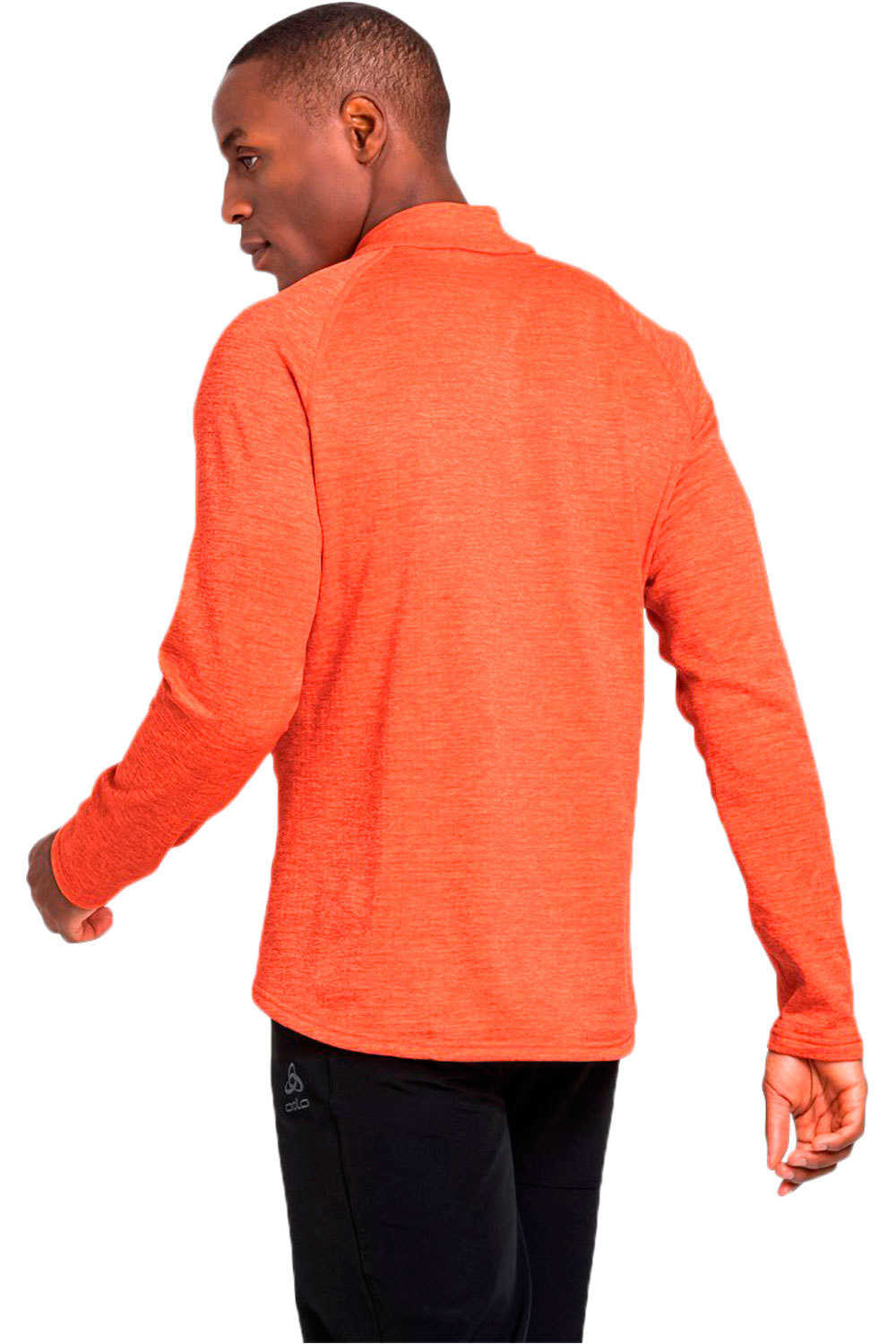 Odlo forro polar hombre Odlo Midlayer 1/2 zip FLI vista trasera Odlo forro polar hombre Odlo Midlayer 1/2 zip FLI vista trasera