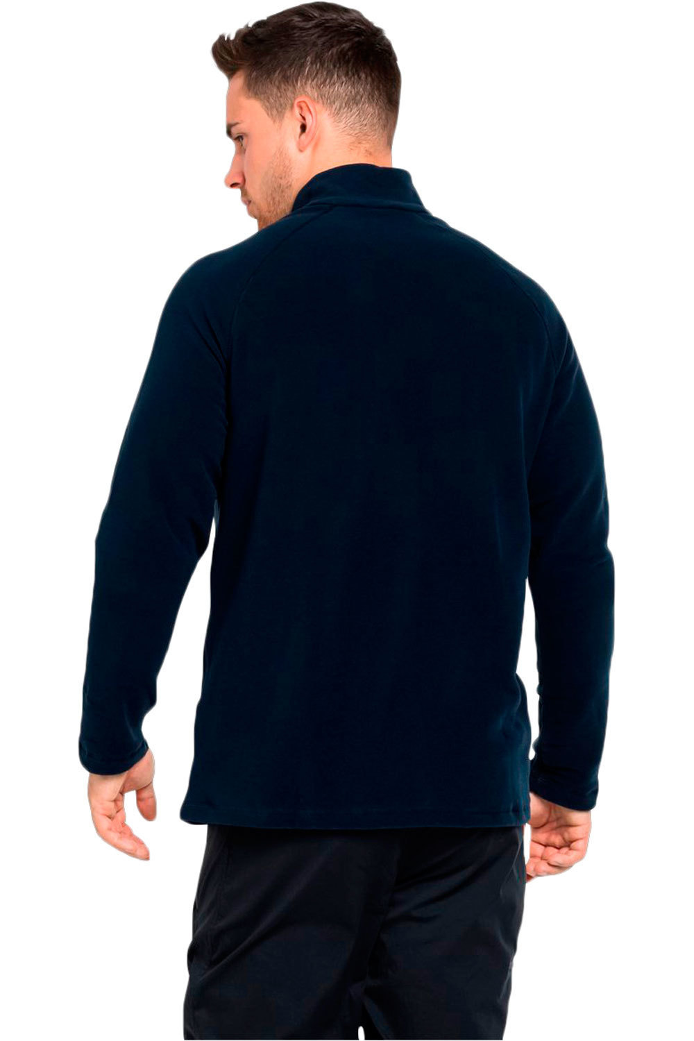 Odlo forro polar hombre Odlo Midlayer 1/2 zip RIGI vista trasera Odlo forro polar hombre Odlo Midlayer 1/2 zip RIGI vista trasera