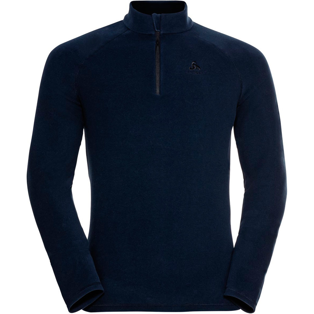 Odlo forro polar hombre Odlo Midlayer 1/2 zip RIGI vista detalle Odlo forro polar hombre Odlo Midlayer 1/2 zip RIGI vista detalle