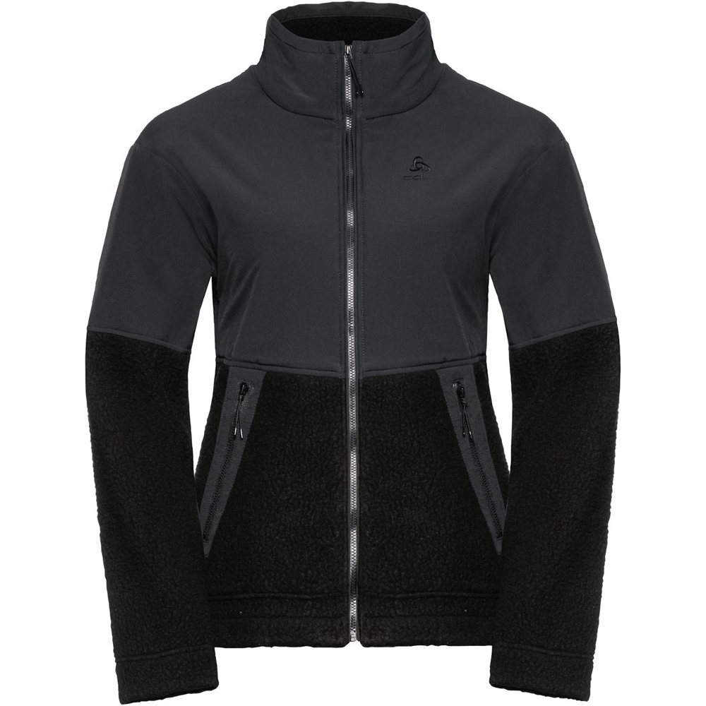 Odlo forro polar mujer Odlo Midlayer full zip HALDEN COSY vista frontal Odlo forro polar mujer Odlo Midlayer full zip HALDEN COSY vista frontal