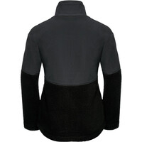 Odlo forro polar mujer Odlo Midlayer full zip HALDEN COSY vista trasera Odlo forro polar mujer Odlo Midlayer full zip HALDEN COSY vista trasera