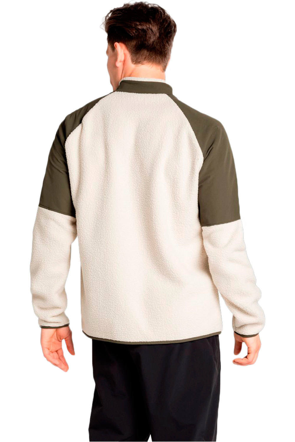 Odlo forro polar hombre Odlo Midlayer full zip HALDEN COSY vista trasera Odlo forro polar hombre Odlo Midlayer full zip HALDEN COSY vista trasera