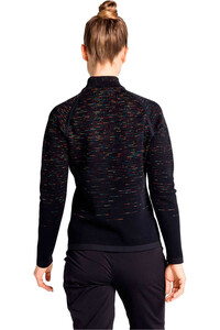 Odlo forro polar mujer Odlo Midlayer 1/2 zip BLACKCOMB vista trasera Odlo forro polar mujer Odlo Midlayer 1/2 zip BLACKCOMB vista trasera