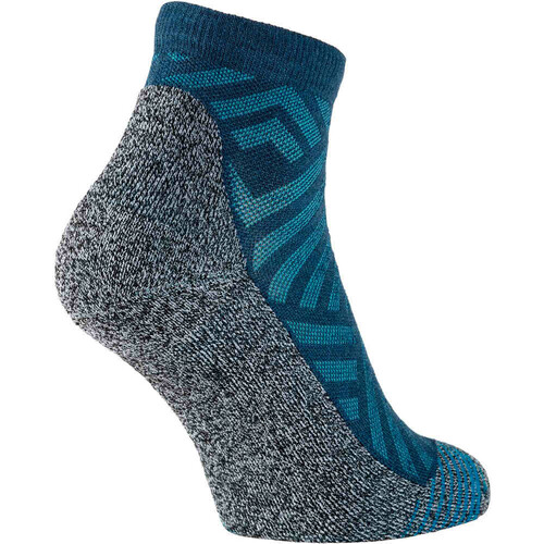 ODLO SOCKS QUARTER ACTIVE WARM HIKE GRAPHIC azul