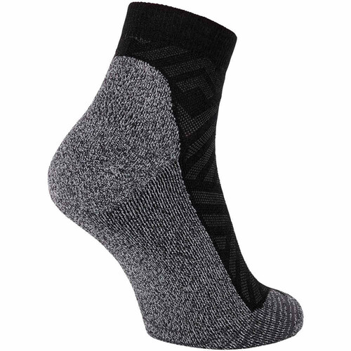 ODLO SOCKS QUARTER ACTIVE WARM HIKE GRAPHIC negro