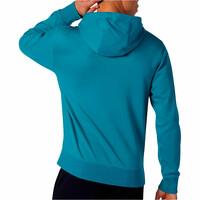 New Balance sudadera hombre New Balance NB Essentials Embriodered Hoodie vista trasera New Balance sudadera hombre New Balance NB Essentials Embriodered Hoodie vista trasera