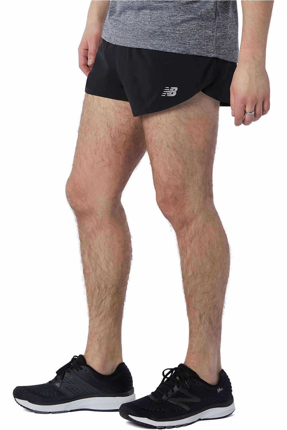 New Balance pantaloneta técnica hombre New Balance Impact Run 3 Inch Split Short vista detalle New Balance pantaloneta técnica hombre New Balance Impact Run 3 Inch Split Short vista detalle