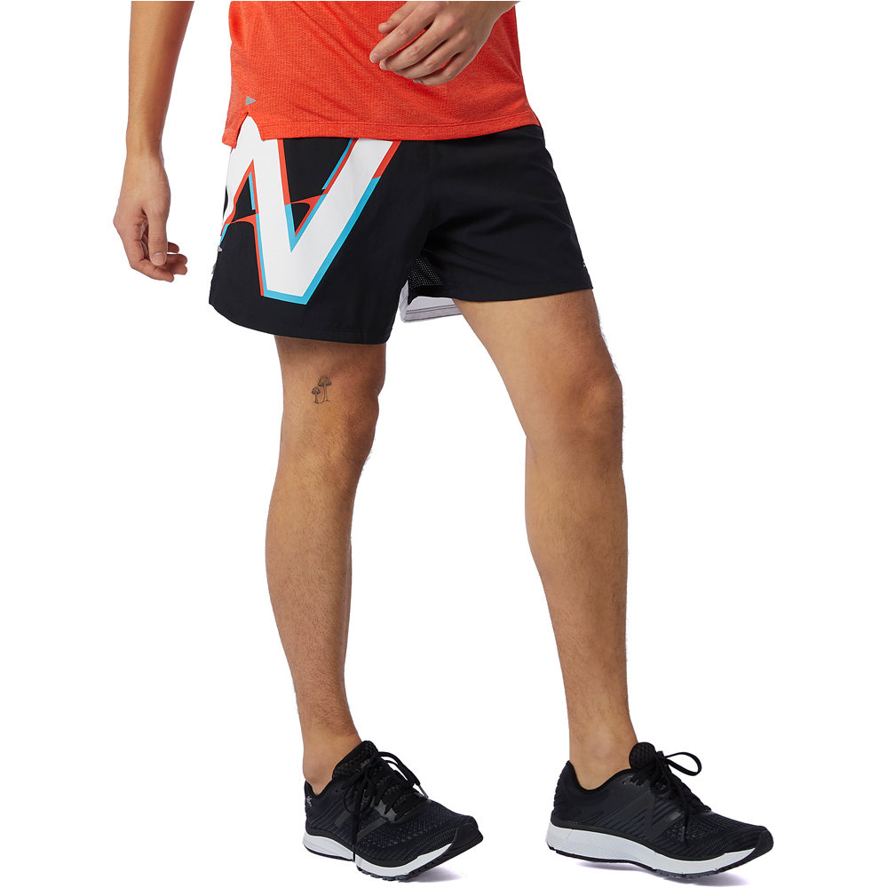 New Balance pantaloneta técnica hombre New Balance Printed Impact Run 5 Inch Short 03 New Balance pantaloneta técnica hombre New Balance Printed Impact Run 5 Inch Short 03