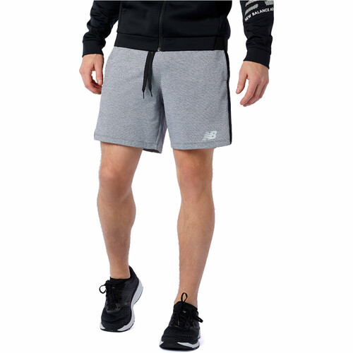 NEW BALANCE TENACITY LIGHTWEIGHT KNIT SHORT gris
