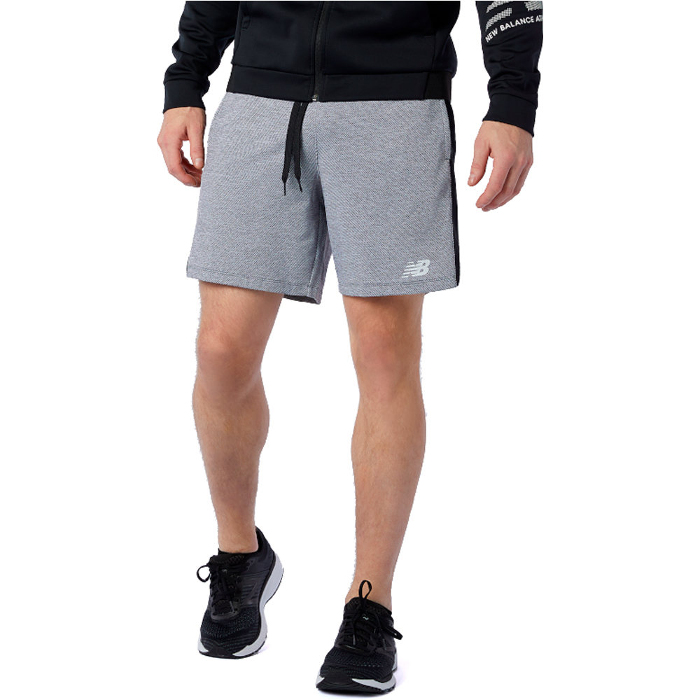 New Balance pantalón corto fitness hombre New Balance Tenacity Lightweight Knit Short vista detalle New Balance pantalón corto fitness hombre New Balance Tenacity Lightweight Knit Short vista detalle